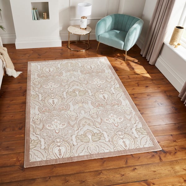 Kremowy dywan 120x170 cm Damask Bronze – Think Rugs-image-3