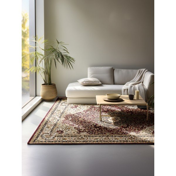 Bordowo-beżowy dywan 160x235 cm Herat – Nouristan-image-1