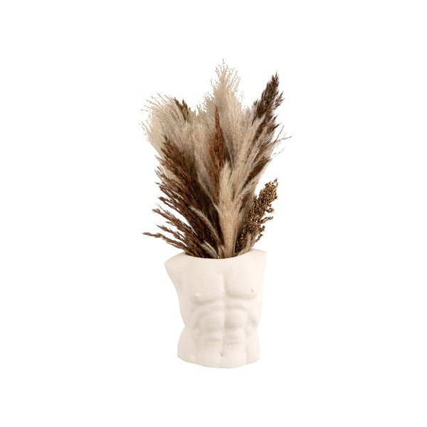 Biały wazon PT LIVING Male, wys. 20,5 cm-image-4