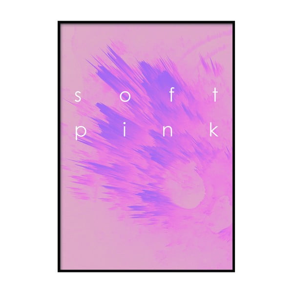 Plakat DecoKing Explosion SoftPink, 70x50 cm