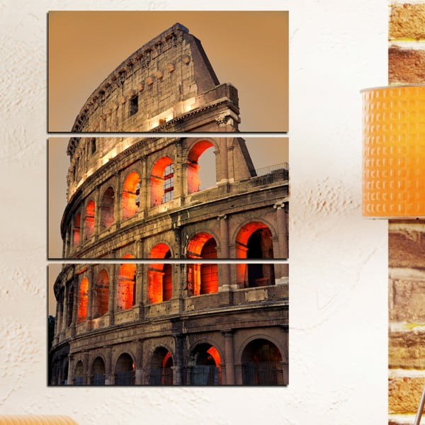 3-częściowy obraz Coloseum