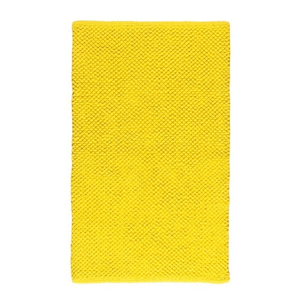 Dywanik łazienkowy Dotts Yellow, 60x100 cm