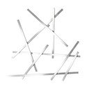 Metalowy wieszak ścienny w kolorze srebra 79 cm Matches – Spinder Design