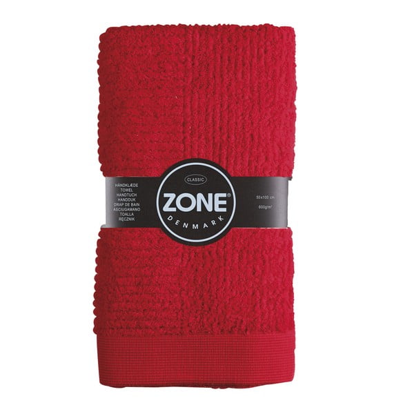 Ręcznik 100x50 cm, czerwony