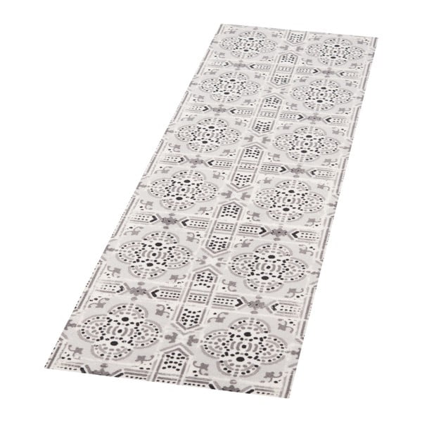 Szary chodnik Zala Living Cook & Clean Tile, 45x140 cm-image-1
