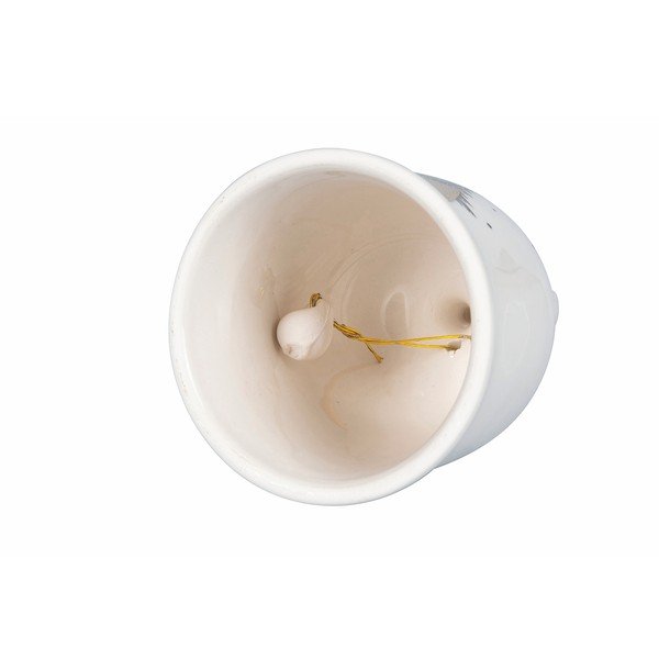 Biała świąteczna dekoracja z dolomitu Villa d'Este Renna-image-2