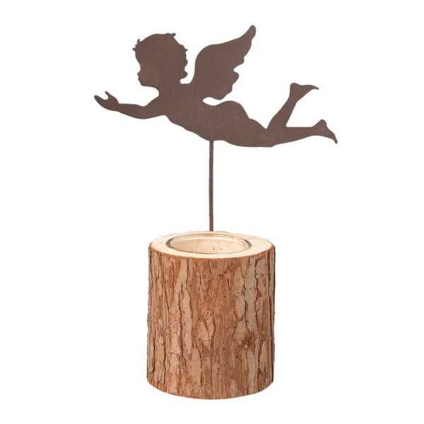 Świecznik Clayre & Eef Flying Angel, 14x20 cm