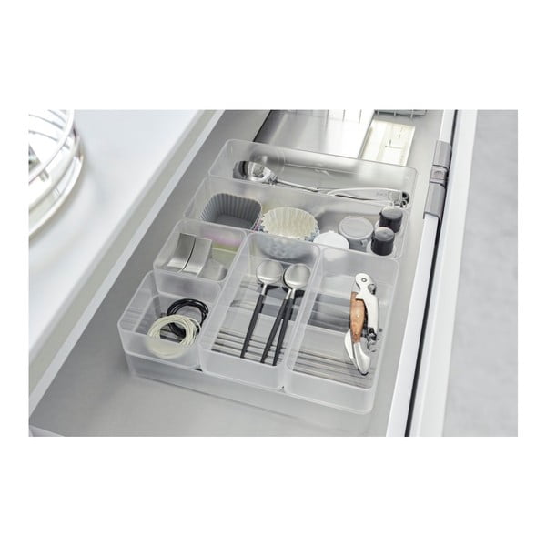 Plastikowe organizery do szuflady zestaw 2 szt. Tower – YAMAZAKI-image-1