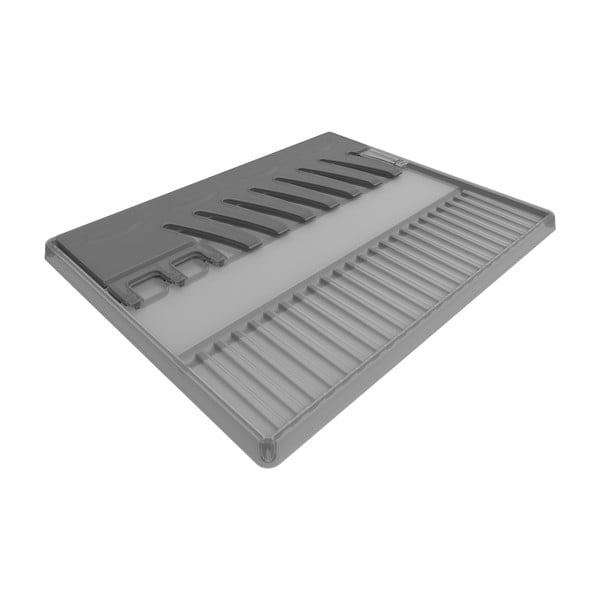 Ciemnoszary składany ociekacz do naczyń Space – Rotho-image-2