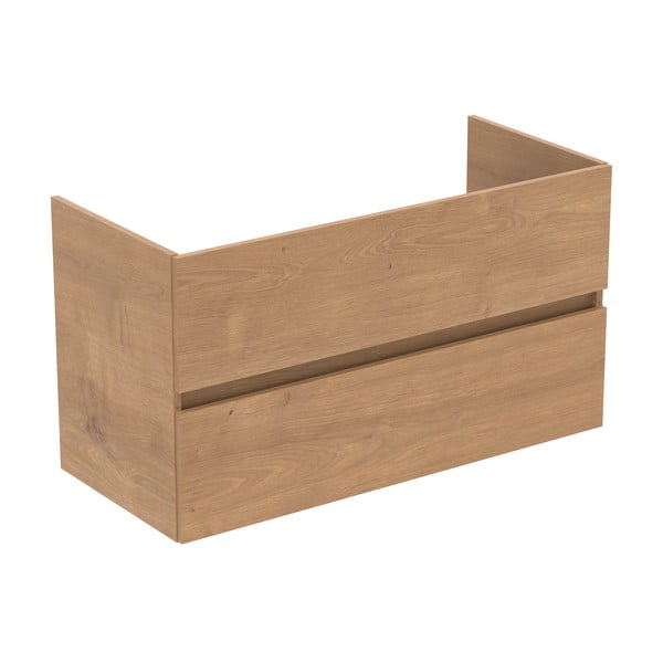 Wisząca szafka pod umywalkę w dekorze dębu 100x55 cm Eurovit+ – Ideal Standard-image-2