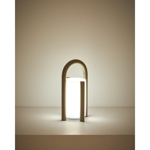 Lampa zewnętrzna przenośna LED na USB ø 14 cm Leros – Kave Home-image-2