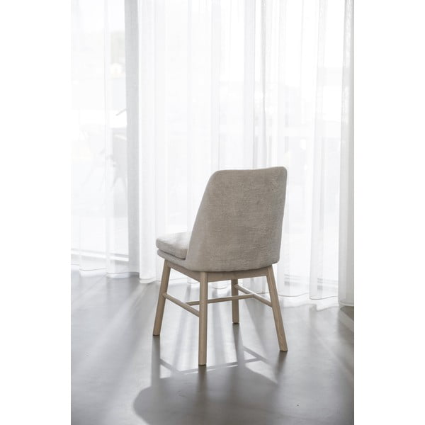 Beżowe krzesła zestaw 2 szt. Amesbury – Rowico-image-2