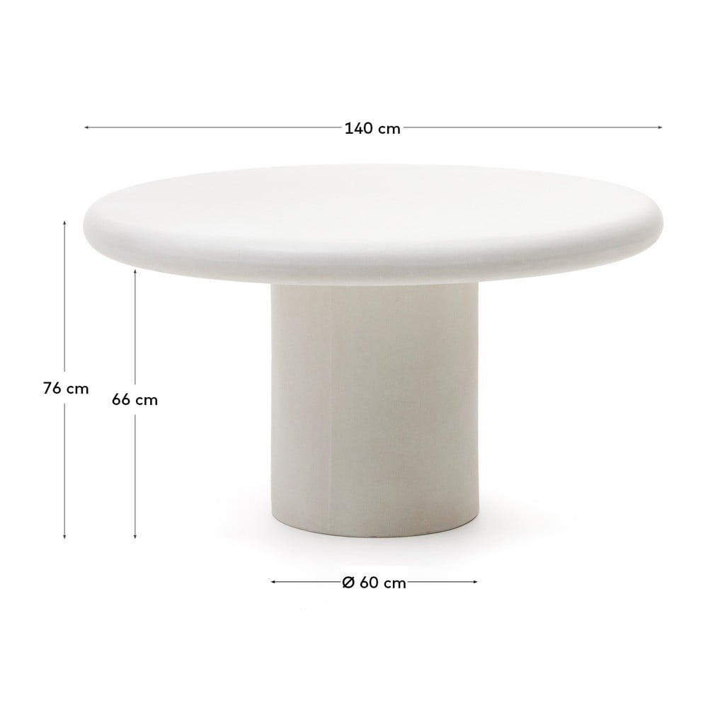 Okrągły stół ogrodowy ø 140 cm Addaia – Kave Home (zdjęcie 6)