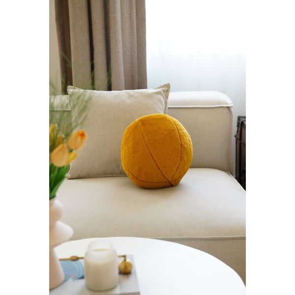 Poduszka dekoracyjna z mikropluszu ø 25 cm Top – Mioli Decor-image-2