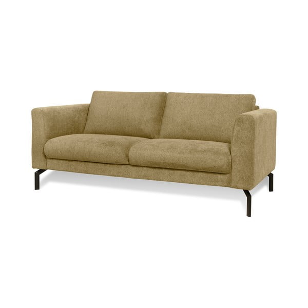 Musztardowa sofa 165 cm Gomero – Scandic-image-1