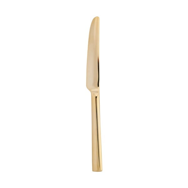 Nóż w złotej barwie Miss Étoile, dł. 23,5 cm