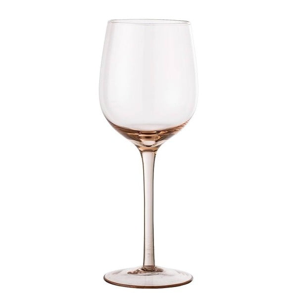 Jasnoróżowy kieliszek do wina Bloomingville Wine Glass
