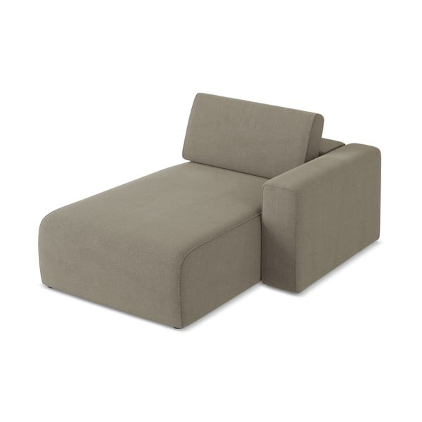 Jasnobrązowy moduł sofy (prawostronny) Kalea – Makamii-image-4