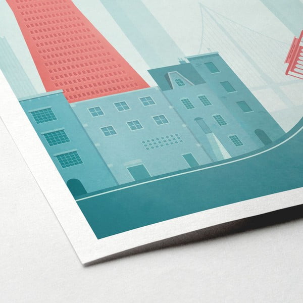 Plakat Travelposter San Francisco, 50 x 70 cm-image-2