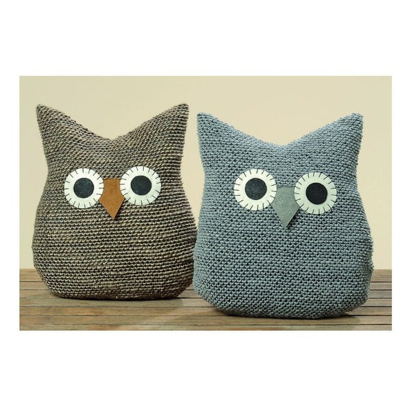 Zestaw 3 poduszek Owl Cushion