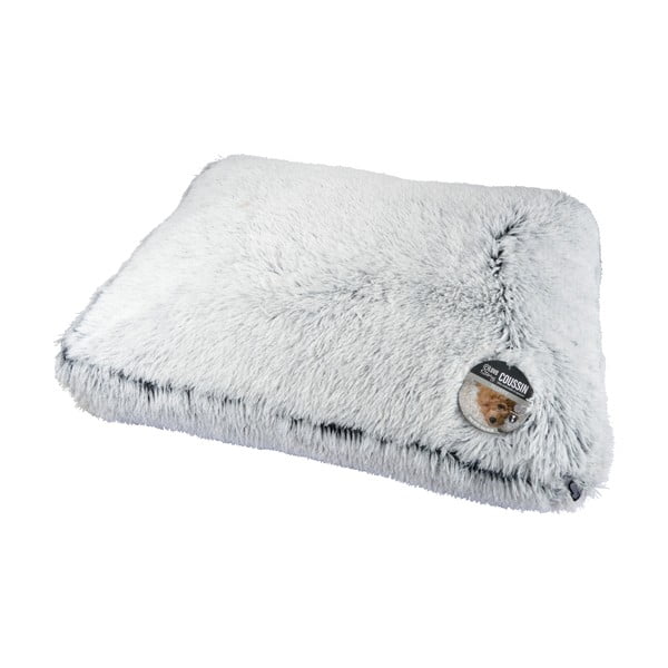 Białe legowisko dla psów 100x70 cm Fluffy Heather – Love Story-image-2