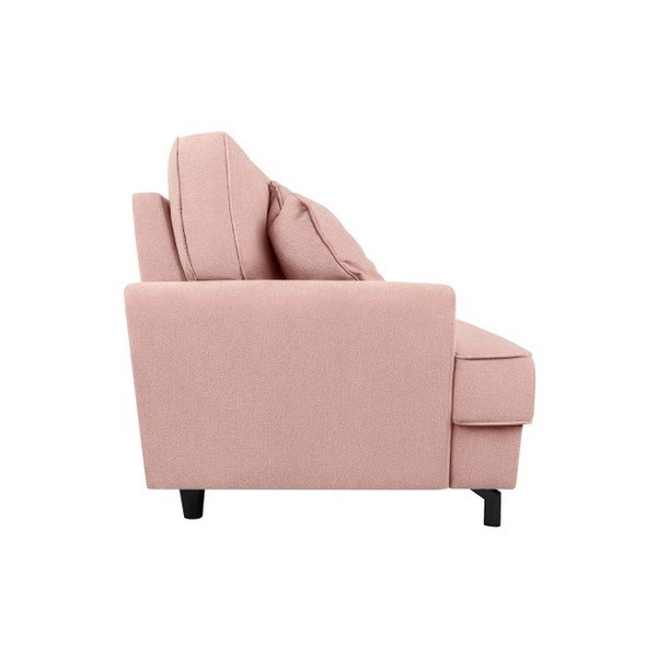 Różowa sofa dwuosobowa Kooko Home Salsa-image-3