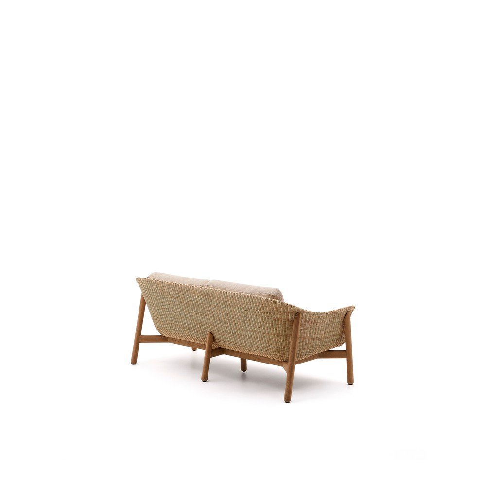 Beżowa/w naturalnym kolorze tapicerowana sofa ogrodowa Galea – Kave Home (zdjęcie 6)
