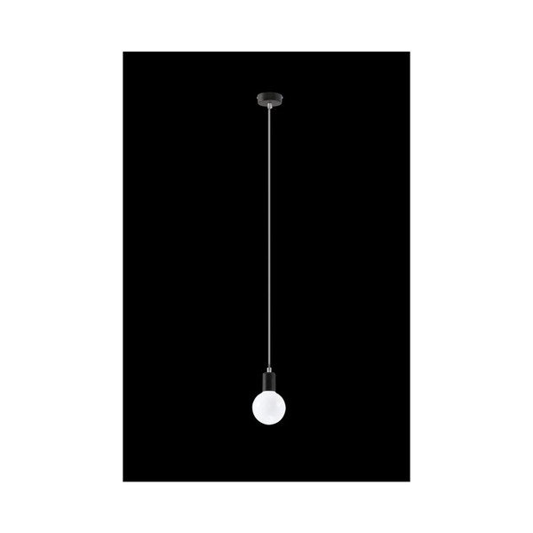 Szara lampa wisząca Sollux Bombilla-image-2