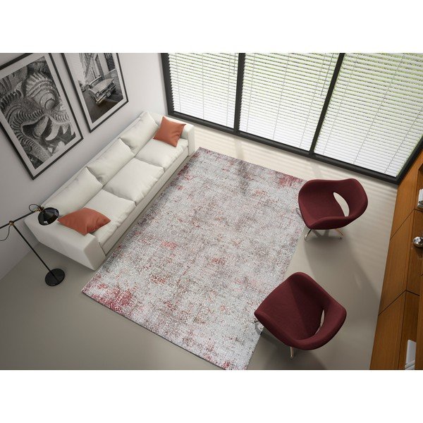 Szaro-różowy dywan Universal Babek, 160x230 cm-image-1