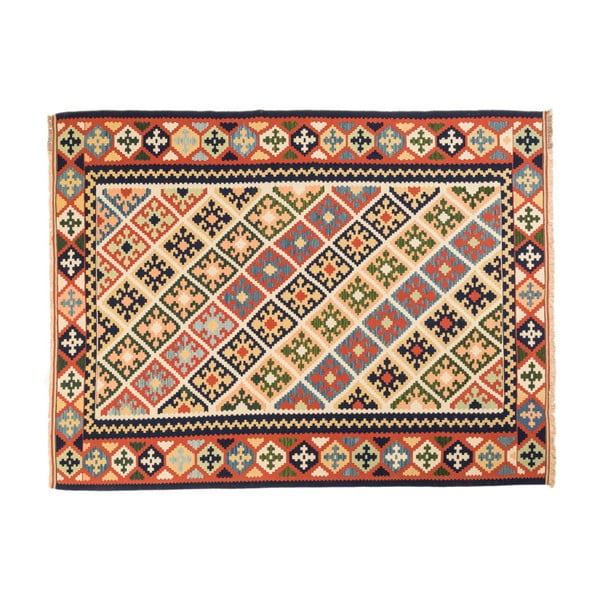Dywan ręcznie tkany Navaei & Co Kilim Azero Astara 035, 297x200 cm