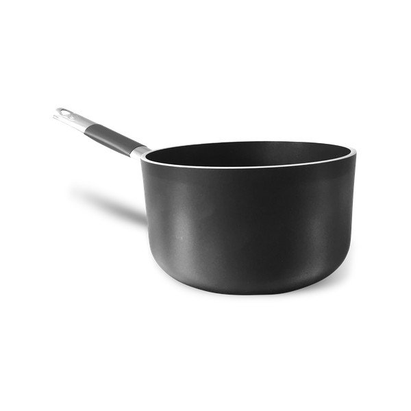 Aluminiowy rondel z nieprzywierającą powierzchnią Pentole Agnelli Al Black, ø 16 cm