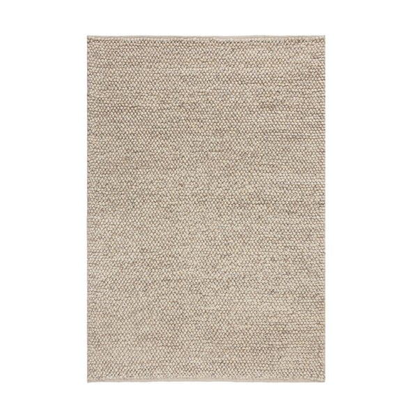 Jasnoszary dywan wełniany Flair Rugs Minerals, 120x170 cm