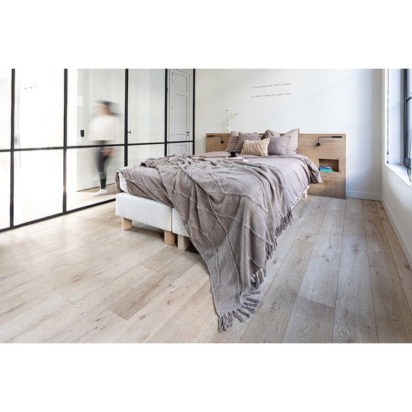 Jasnobrązowa bawełniana narzuta na łóżko dwuosobowe 250x260 cm Sahara – Tiseco Home Studio-image-1