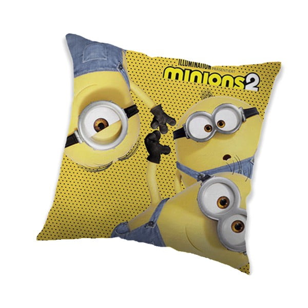 Poduszka dziecięca Minions – Mendola Fabrics-image-1
