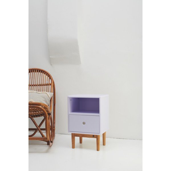 Fioletowa szafka nocna Color Box – Tom Tailor-image-1