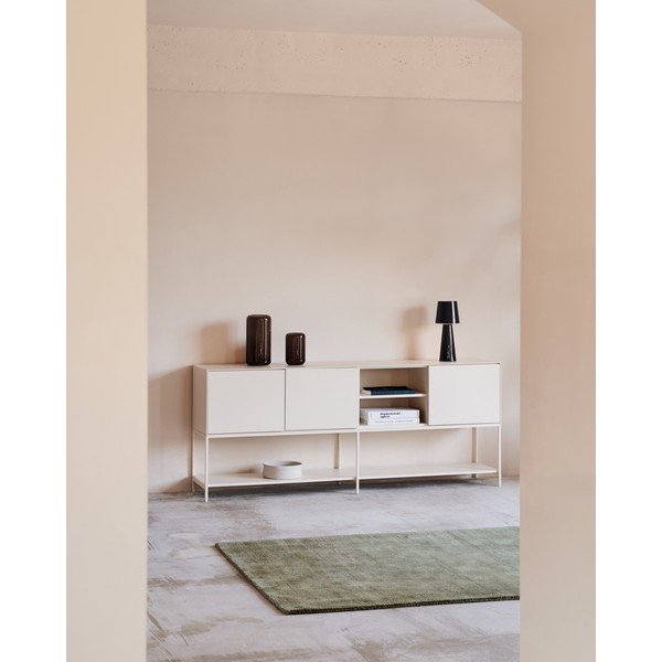 Biała niska komoda 195x80 cm Vedrana – Kave Home-image-1