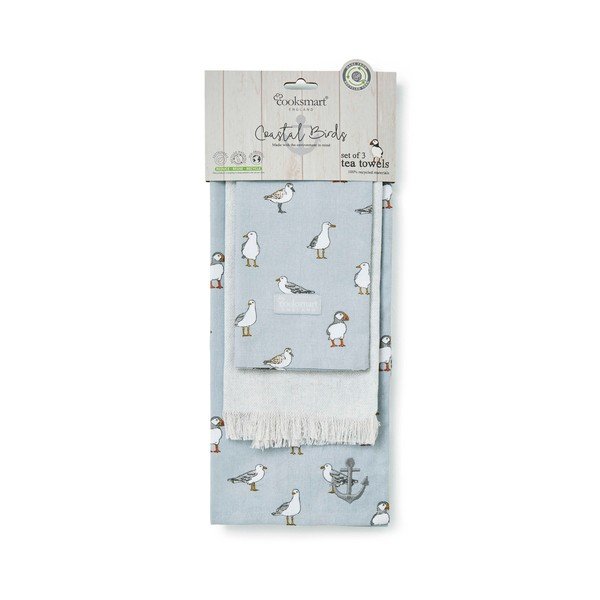 Ścierki zestaw 3 szt. 45x65 cm Costal Birds – Cooksmart ®