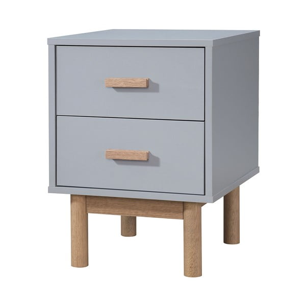 Szara szafka nocna Melanie – Støraa-image-2