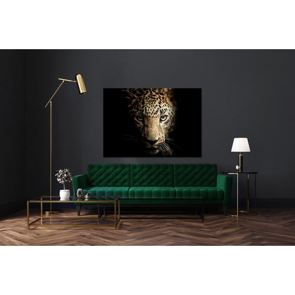 Szklany obraz 100x70 cm Leopard – Styler-image-2