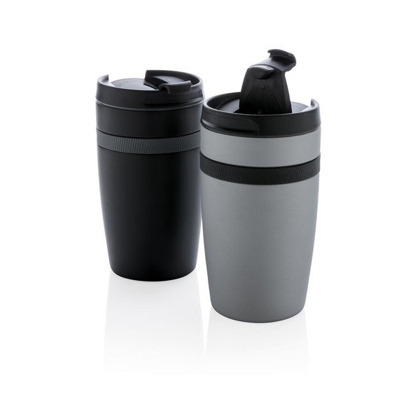 Kubek termiczny w srebrnym kolorze XD Design Sierra, 280 ml-image-1