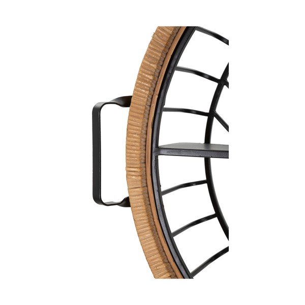 Czarna metalowa półka Cebu – Mauro Ferretti-image-3