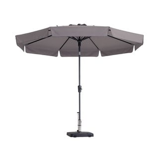Szarobeżowy parasol ogrodowy ø 300 cm Flores − Madison