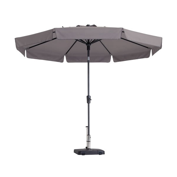 Szarobeżowy parasol ogrodowy ø 300 cm Flores − Madison