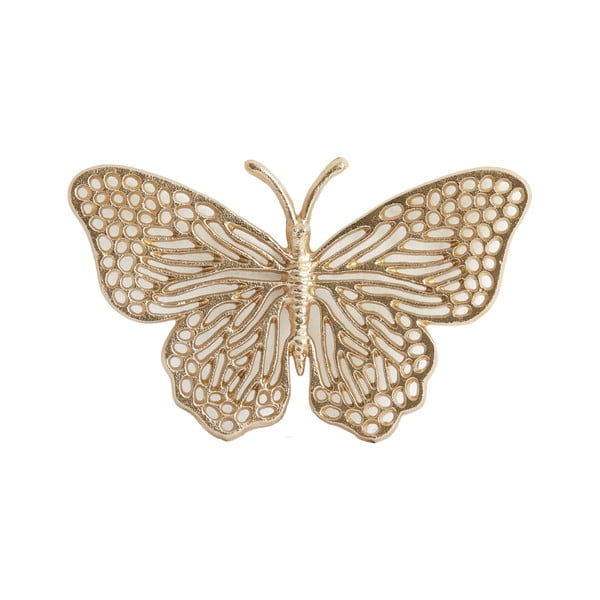 Metalowa dekoracja ścienna 26x16 cm Butterfly – Light & Living