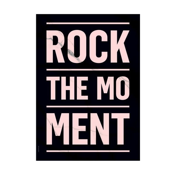 Plakat autorski Rock The Moment, A3