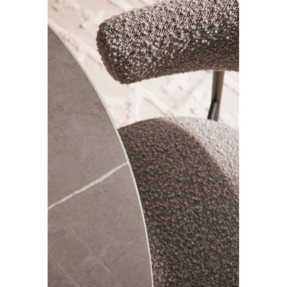Okrągły stół z blatem w dekorze marmuru ø 120 cm Bamira – Yes Everyday (zdjęcie 5)