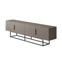 Szarobeżowa szafka pod TV 200x55 cm Titan – Marckeric
