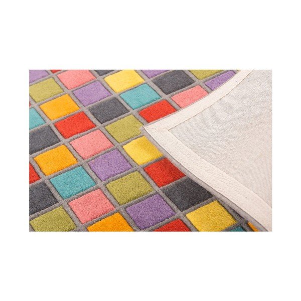 Dywan wełniany Flair Rugs Illusion Campari, 80x150 cm-image-2