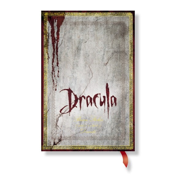 Notes w twardej oprawie Paperblanks Dracula, 10 x 14 cm