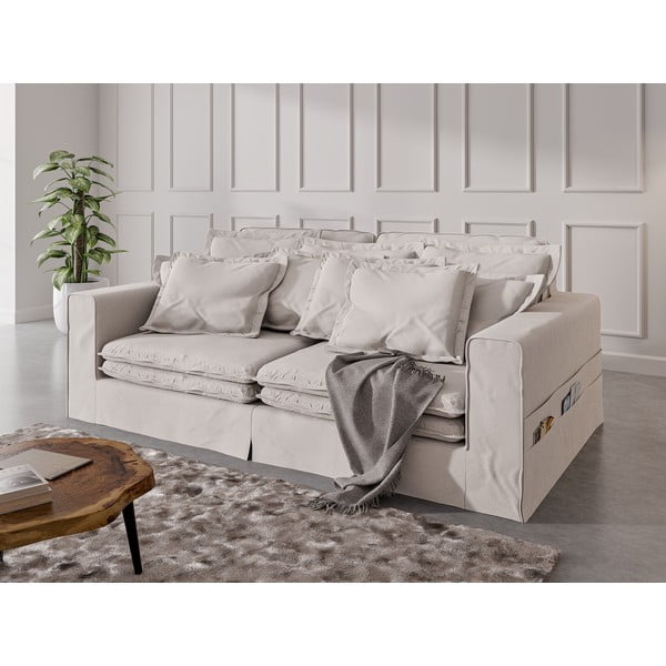 Kremowa sofa 236 cm Nora – Ropez-image-3